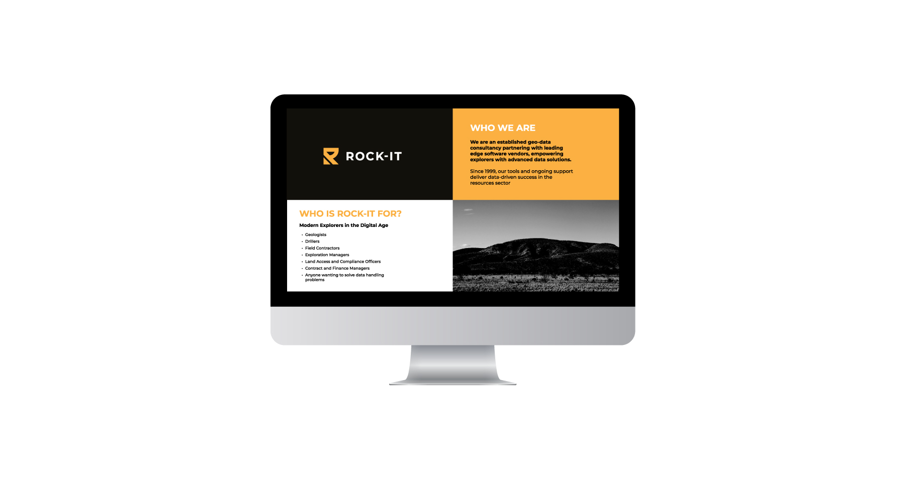 Screenshot of the Rock-IT Cloud website homepage